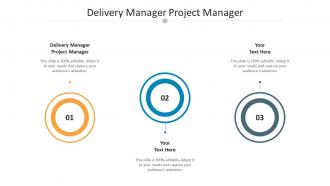 Delivery manager project manager ppt powerpoint presentation pictures icon cpb