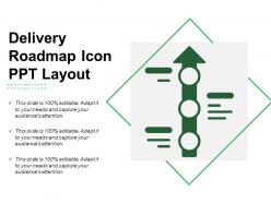 Delivery roadmap icon layout