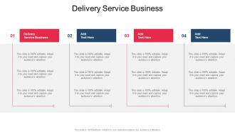 Delivery Service Business In Powerpoint And Google Slides Cpb