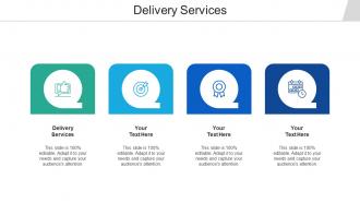 Delivery services ppt powerpoint presentation gallery good cpb