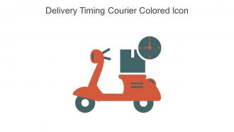 Delivery Timing Courier Colored Icon In Powerpoint Pptx Png And Editable Eps Format