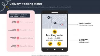 Delivery Tracking Status Storyboard SS