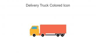 Delivery Truck Colored Icon In Powerpoint Pptx Png And Editable Eps Format