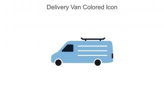 Delivery Van Colored Icon In Powerpoint Pptx Png And Editable Eps Format