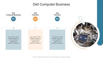 Dell Computer Business In Powerpoint And Google Slides Cpb