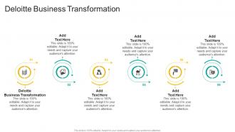 Deloitte Business Transformation In Powerpoint And Google Slides Cpb