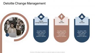 Deloitte Change Management In Powerpoint And Google Slides Cpb