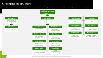 Deloitte Company Profile Organisation Structure CP SS