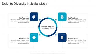 Deloitte Diversity Inclusion Jobs In Powerpoint And Google Slides Cpb