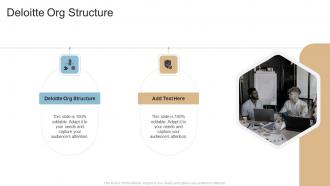 Deloitte Org Structure In Powerpoint And Google Slides Cpb