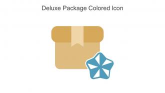 Deluxe Package Colored Icon In Powerpoint Pptx Png And Editable Eps Format