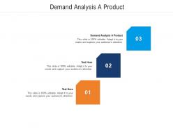 Demand analysis a product ppt powerpoint presentation styles summary cpb