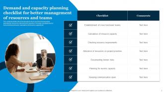 Demand And Capacity Management Powerpoint Ppt Template Bundles