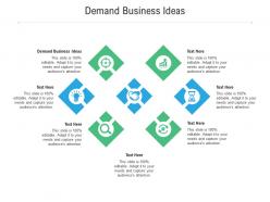 Demand business ideas ppt powerpoint presentation pictures cpb