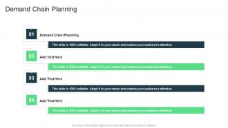 Demand Chain Planning In Powerpoint And Google Slides Cpb