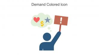 Demand Colored Icon In Powerpoint Pptx Png And Editable Eps Format