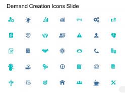 Demand creation icons slide technology a364 ppt powerpoint presentation infographic template