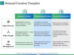 Demand creation template ppt icon maker