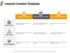 Demand creation winning opportunities ppt powerpoint presentation show graphic tips