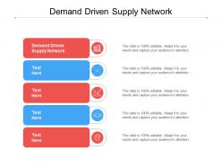 Demand driven supply network ppt powerpoint presentation slides background designs cpb