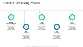 Demand Forecasting Process In Powerpoint And Google Slides Cpb