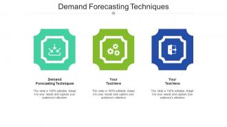 Demand forecasting techniques ppt powerpoint presentation portfolio smartart cpb
