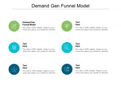 Demand gen funnel model ppt powerpoint presentation summary example introduction cpb