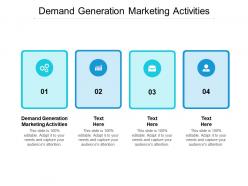 Demand generation marketing activities ppt powerpoint presentation file background image cpb
