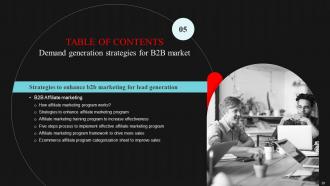 Demand Generation Strategies For B2B Market Powerpoint Presentation Slides Best Graphical