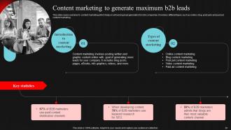 Demand Generation Strategies For B2B Market Powerpoint Presentation Slides Compatible Graphical