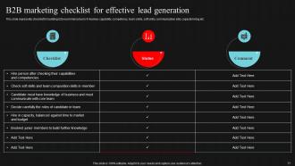 Demand Generation Strategies For B2B Market Powerpoint Presentation Slides Appealing Captivating