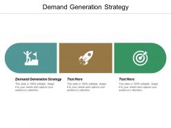 Demand generation strategy ppt powerpoint presentation file templates cpb