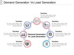 Demand generation vs lead generation ppt powerpoint presentation ideas cpb