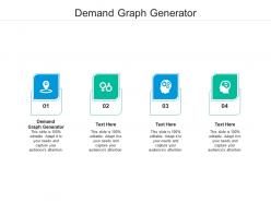 Demand graph generator ppt powerpoint presentation pictures master slide cpb