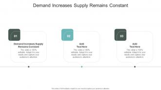 Demand Increases Supply Remains Constant In Powerpoint And Google Slides Cpb