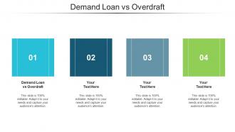 Demand loan vs overdraft ppt powerpoint presentation ideas tips cpb