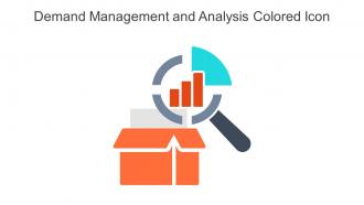 Demand Management And Analysis Colored Icon In Powerpoint Pptx Png And Editable Eps Format