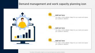 Demand Management And Work Capacity Planning Icon