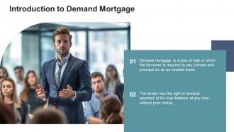 Demand Mortgage powerpoint presentation and google slides ICP Appealing Compatible