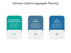 Demand options aggregate planning ppt powerpoint presentation show background image cpb