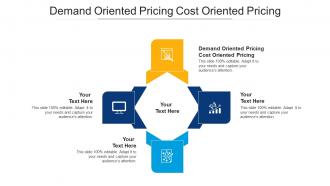 Demand oriented pricing cost oriented pricing ppt powerpoint presentation ideas layouts cpb