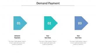 Demand payment ppt powerpoint presentation slides graphics cpb