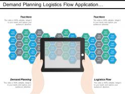 Demand planning logistics flow application development product management cpb