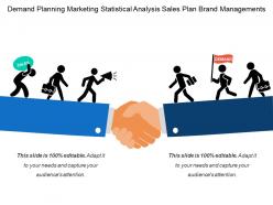 Demand planning marketing statistical analysis sales plan brand managements