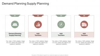 Demand Planning Supply Planning In Powerpoint And Google Slides Cpb