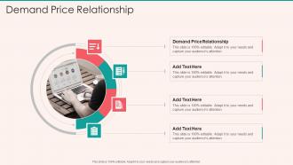 Demand Price Relationship In Powerpoint And Google Slides Cpb