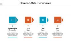 Demand side economics ppt powerpoint presentation icon templates cpb