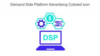 Demand Side Platform Advertising Colored Icon In Powerpoint Pptx Png And Editable Eps Format