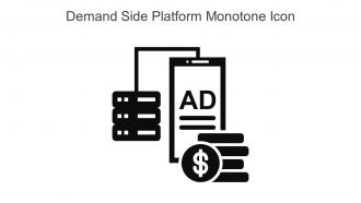 Demand Side Platform Monotone Icon In Powerpoint Pptx Png And Editable Eps Format