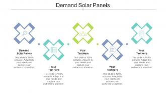 Demand solar panels ppt powerpoint presentation pictures cpb